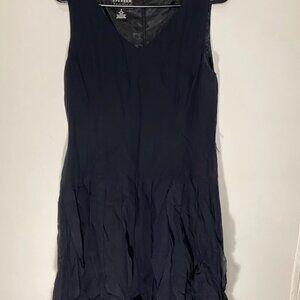 Spenser Jeremy Vintage Black Silk Dress